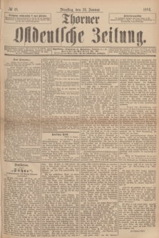 Thorner Ostdeutsche Zeitung. 1894, № 18 (23 Januar)