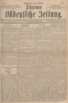 Thorner Ostdeutsche Zeitung. 1894, № 28 (3 Februar)