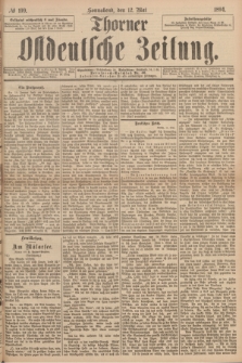 Thorner Ostdeutsche Zeitung. 1894, № 109 (12 Mai)