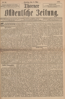Thorner Ostdeutsche Zeitung. 1894, № 110 (13 Mai) + dod.