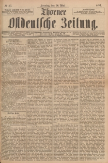 Thorner Ostdeutsche Zeitung. 1894, № 115 (20 Mai)