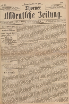 Thorner Ostdeutsche Zeitung. 1894, № 118 (24 Mai)