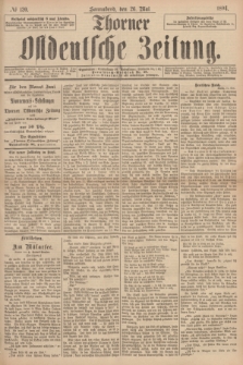Thorner Ostdeutsche Zeitung. 1894, № 120 (26 Mai)