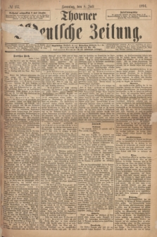 Thorner Ostdeutsche Zeitung. 1894, № 157 (8 Juli) + dod.