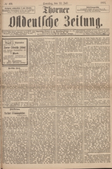 Thorner Ostdeutsche Zeitung. 1894, № 169 (22 Juli) + dod.