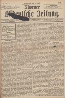 Thorner Ostdeutsche Zeitung. 1894, № 172 (26 Juli)