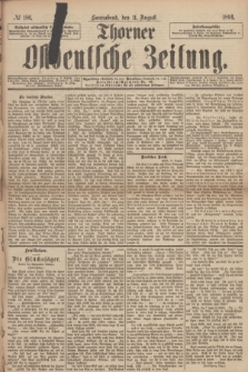 Thorner Ostdeutsche Zeitung. 1894, № 186 (11 August)