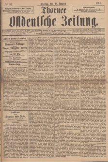 Thorner Ostdeutsche Zeitung. 1894, № 197 (24 August)