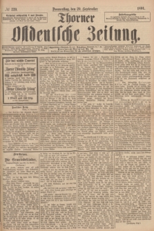 Thorner Ostdeutsche Zeitung. 1894, № 220 (20 September)