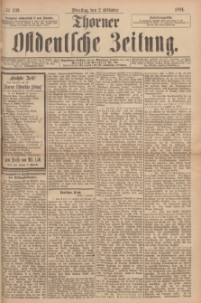 Thorner Ostdeutsche Zeitung. 1894, № 230 (2 Oktober)