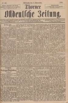 Thorner Ostdeutsche Zeitung. 1894, № 267 (14 November)
