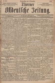 Thorner Ostdeutsche Zeitung. 1894, № 285 (6 Dezember)