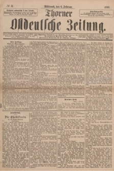 Thorner Ostdeutsche Zeitung. 1895, № 31 (6 Februar)
