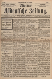 Thorner Ostdeutsche Zeitung. 1895, № 50 (28 Februar)