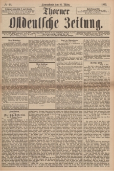 Thorner Ostdeutsche Zeitung. 1895, № 64 (16 März)