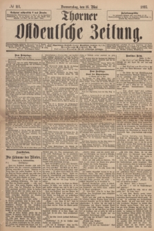 Thorner Ostdeutsche Zeitung. 1895, № 114 (16 Mai)