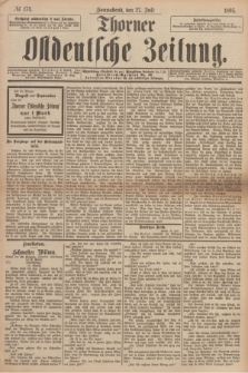 Thorner Ostdeutsche Zeitung. 1895, № 174 (27 Juli)
