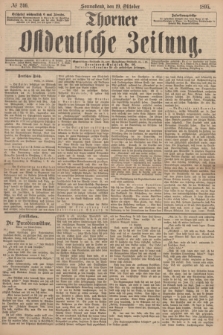 Thorner Ostdeutsche Zeitung. 1895, № 246 (19 Oktober)