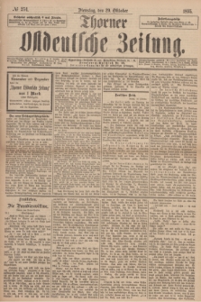 Thorner Ostdeutsche Zeitung. 1895, № 254 (29 Oktober)