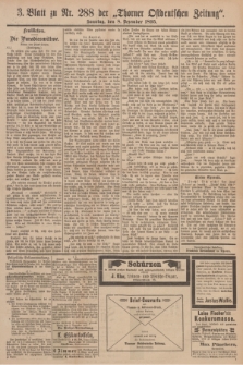 Thorner Ostdeutsche Zeitung. 1895, № 288 (8 Dezember) - Drittes Blatt