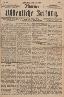Thorner Ostdeutsche Zeitung. 1895, № 293 (14 Dezember)