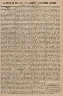Thorner Ostdeutsche Zeitung. 1895, № 300 (22 Dezember) - Drittes Blatt