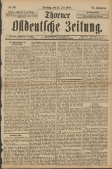 Thorner Ostdeutsche Zeitung. Jg.25[!], № 166 (19 Juli 1898) + dod.