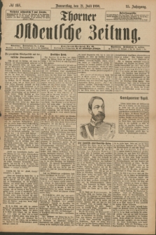 Thorner Ostdeutsche Zeitung. Jg.25[!], № 168 (21 Juli 1898)