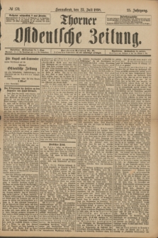 Thorner Ostdeutsche Zeitung. Jg.25[!], № 170 (23 Juli 1898)