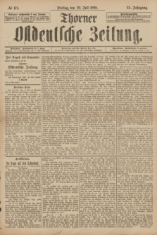 Thorner Ostdeutsche Zeitung. Jg.25[!], № 175 (29 Juli 1898) + dod.