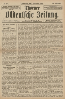 Thorner Ostdeutsche Zeitung. Jg.25[!], № 204 (1 September 1898)