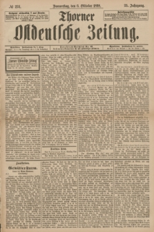 Thorner Ostdeutsche Zeitung. Jg.25[!], № 234 (6 Oktober 1898) + dod.