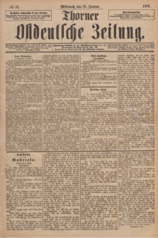 Thorner Ostdeutsche Zeitung. 1896, № 18 (22 Januar)