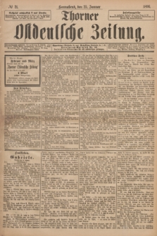 Thorner Ostdeutsche Zeitung. 1896, № 21 (25 Januar)