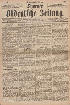 Thorner Ostdeutsche Zeitung. 1896, № 38 (14 Februar)