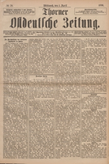 Thorner Ostdeutsche Zeitung. 1896, № 78 (1 April)