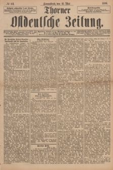 Thorner Ostdeutsche Zeitung. 1896, № 114 (16 Mai)