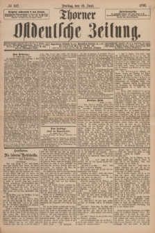 Thorner Ostdeutsche Zeitung. 1896, № 142 (19 Juni)