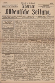 Thorner Ostdeutsche Zeitung. 1896, № 200 (26 August)