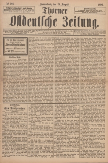 Thorner Ostdeutsche Zeitung. 1896, № 203 (29 August)