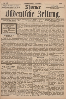 Thorner Ostdeutsche Zeitung. 1896, № 206 (2 September)