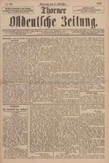 Thorner Ostdeutsche Zeitung. 1896, № 241 (13 Oktober)