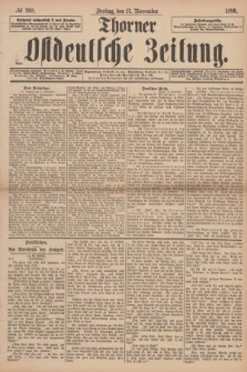 Thorner Ostdeutsche Zeitung. 1896, № 268 (13 November)
