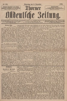 Thorner Ostdeutsche Zeitung. 1896, № 294 (15 Dezember)