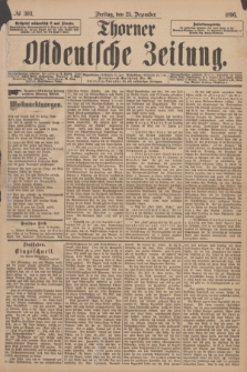 Thorner Ostdeutsche Zeitung. 1896, № 303 (25 Dezember) + dod.