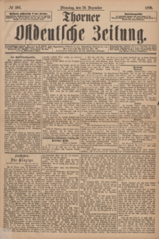 Thorner Ostdeutsche Zeitung. 1896, № 304 (29 Dezember)