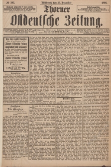 Thorner Ostdeutsche Zeitung. 1896, № 305 (30 Dezember)