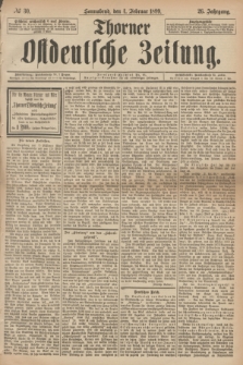 Thorner Ostdeutsche Zeitung. Jg.26, № 30 (4 Februar 1899) + dod.