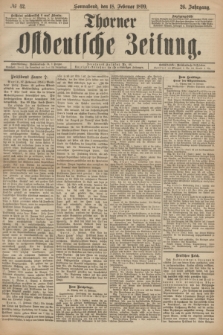 Thorner Ostdeutsche Zeitung. Jg.26, № 42 (18 Februar 1899)