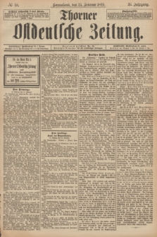 Thorner Ostdeutsche Zeitung. Jg.26, № 48 (25 Februar 1899)